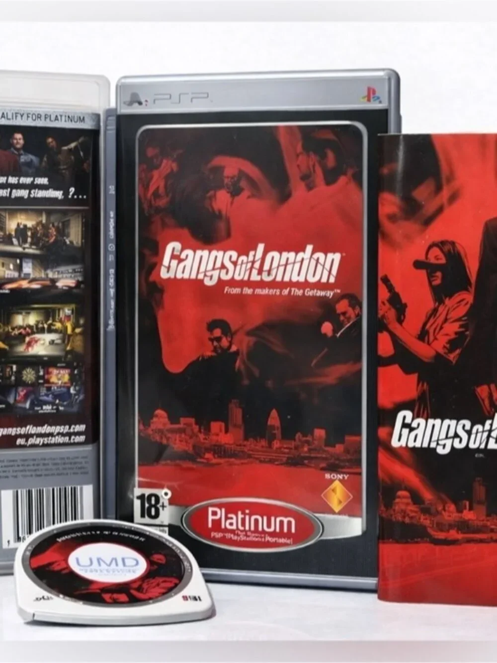PSP Gangs of London Platinum Edition UMD Complete